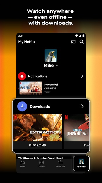 Netflix Mod screenshot