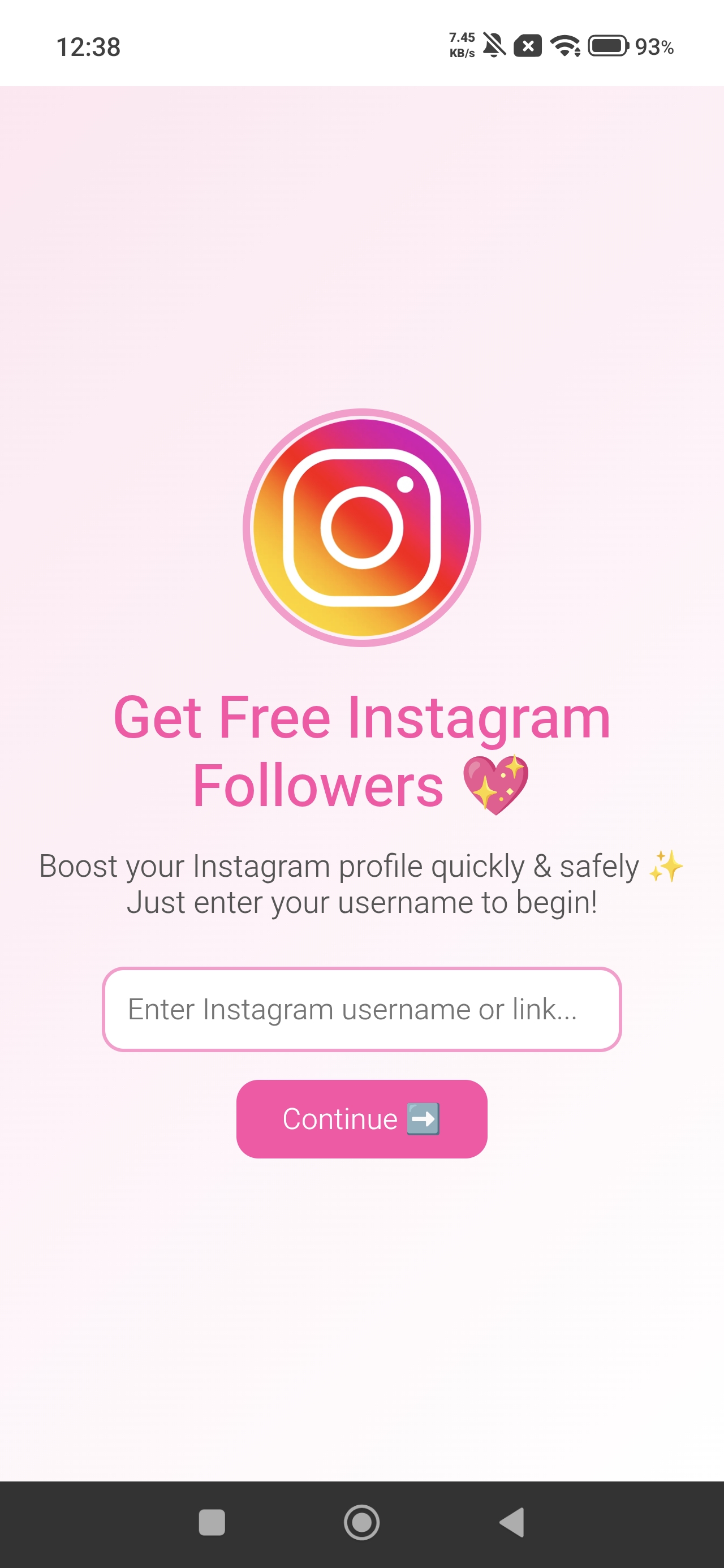 Free Followers screenshot